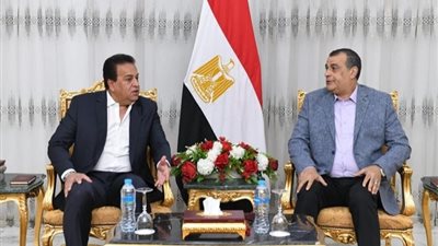 وزيرا الإنتاج الحربى والصحة يبحثان التعاون فى إقامة المستشفيات الميدانية