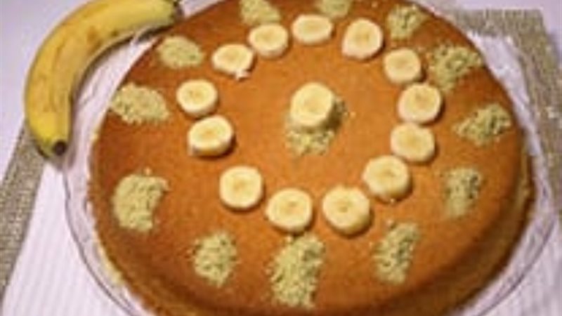 عمل الكنافة بالموز