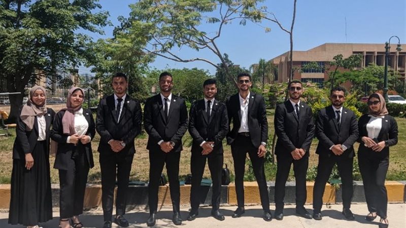 طلاب الذكاء الاصطناعي جامعة كفر الشيخ