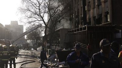 مصر تعرب عن تعازيها في ضحايا حريق مبنى بمدينة جوهانسبرج