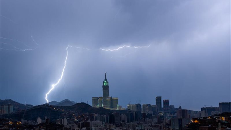 عاصفة مكة المكرمة