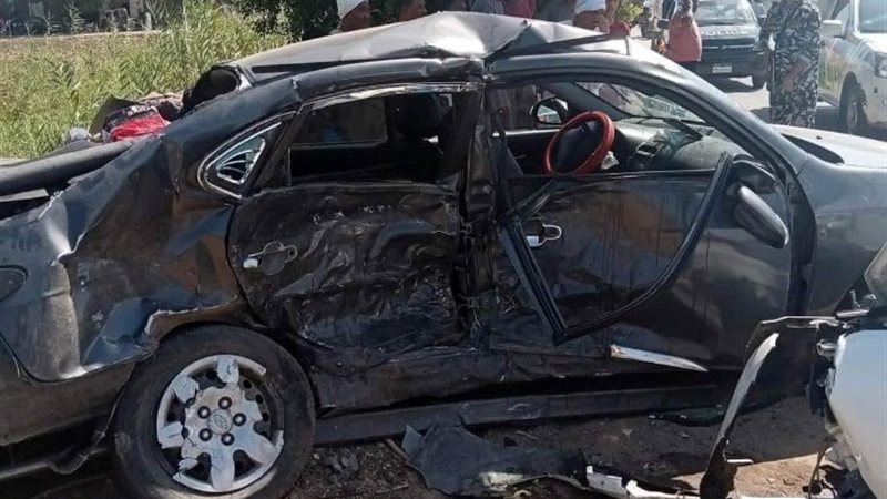 حادث تصادم بالأقصر