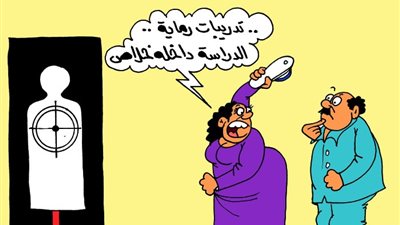 على طريقة «الجمهور».. تدريبات رماية من نوع خاص جدًا