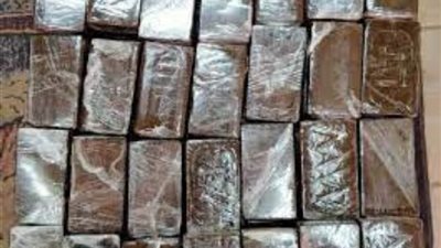 ضبط 3 أشخاص قبل ترويجهم 4 كيلو من مخدر الحشيش بـ «التبين»