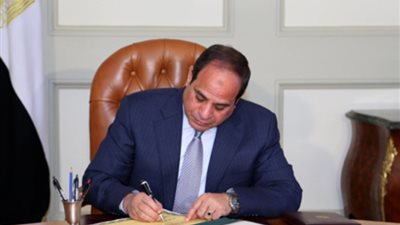 الرئيس السيسي يصدق على قانون مشروع التحالف الوطني للعمل التنموي
