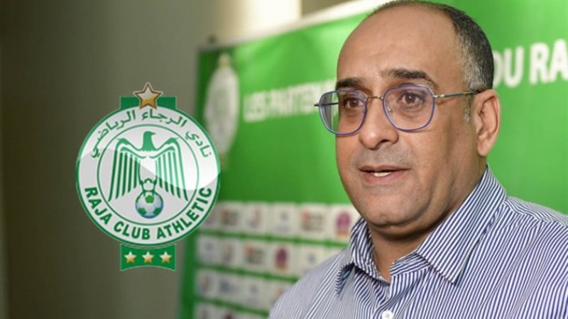 عبد الإله الإبراهيمي المتحدث الرسمي بأسم نادي الرجاء المغرب
