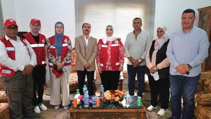 جانب من الزيارة