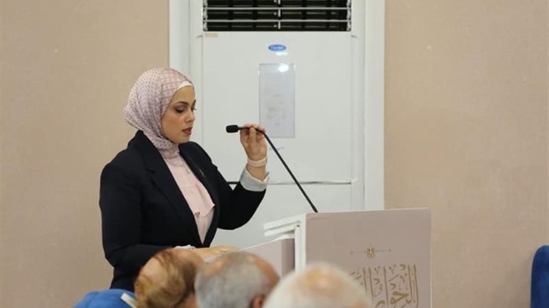 الدكتورة شريهان القشاوي عضو تنسيقية شباب الأحزاب والسياسيين