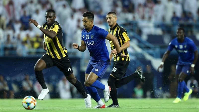 لقطة من المباراة