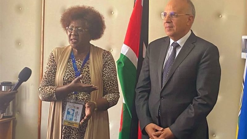 جانب من لقاء وزير الرى