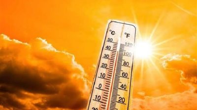 طقس اليوم.. «الأرصاد»: شدديد الحرارة على كافة الأنحاء والعاصمة 36