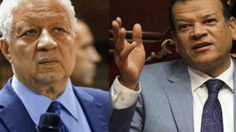 مرتضى منصور ومحمد عثمان
