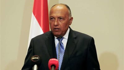 سامح شكري: نتطلع لتعزيز العلاقات بين مصر وفرنسا الفترة المقبلة