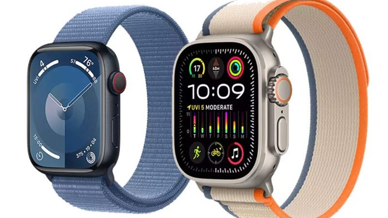 ساعة Apple Watch series 9 و Watch Ultra 2