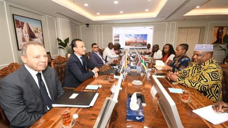 اجتماع مع وفدا كينيا