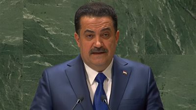 رئيس وزراء العراق: نؤكد الحق في إقامة الدولة الفلسطينية المستقلة