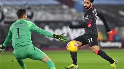 محمد صلاح يقود هجوم ليفربول أمام وست هام اليوم