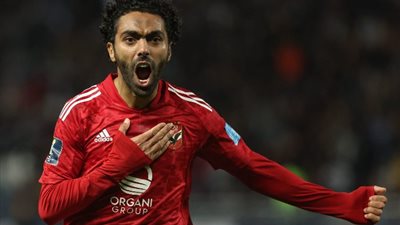 حسين الشحات يسجل الهدف الأول للنادي الأهلي في شباك سان جورج