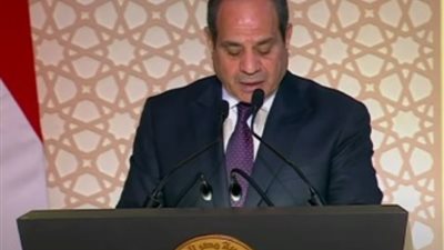 الرئيس السيسي مهنئا الشعب المصري بالمولد النبوي: «نستلهم منها الحكمة والموعظة الحسنة»