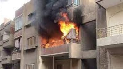 انفجار داخل شقة سكنية أسفر عن إصابة عدد من الأشخاص بساقية مكي