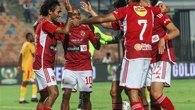 الأهلي يضيف الهدف الثالث في شباك سان جورج
