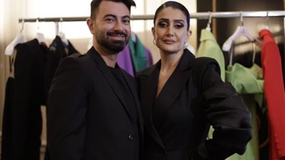 نجا سعادة لـ«الجمهور»: سعيد بتقديم مجموعتي في أسبوع الموضة بباريس.. وقريبًا غادة عبد الرازق بفستان من تصميمي