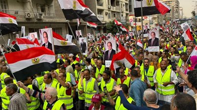 اغلاق تام لشارع التحرير لاحتفالات نصر أكتوبر .. صور