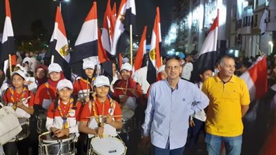 أهالي الفسطاط يتفاعلون مع إعلان الرئيس السيسي للانتخابات الرئاسية القادمة