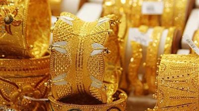 استمرار تراجع أسعار الذهب في منتصف تعاملات اليوم