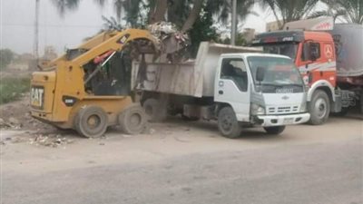 محلية «بنى سويف» توجه باستمرار حملات إزالة التعدي على الأراضي الزراعية