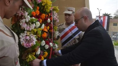 في ذكرى اليوبيل الذهبي.. محافظ بني سويف يكرم شهداء أكتوبر