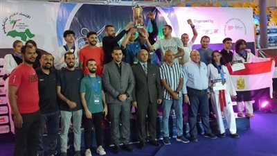 تعرف على نتائج اليوم الثاني للبطولة العربية للأندية التايكوندو