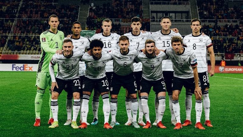 لاعبي المنتخب الألماني