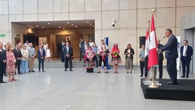 افتتاح معرض لتراث الفن الشعبي في مصر وبيرو بـ«القومي للحضارة» (صور)