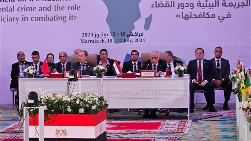 جانب من مشاركة النائب العام المستشار محمد شوقي