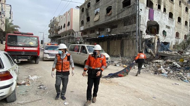 الدفاع المدني في قطاع غزة