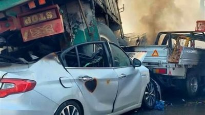 الاستعلام عن الحالة الصحية لـ7 أشخاص أصيبوا في حادث تصادم بالأوتوستراد