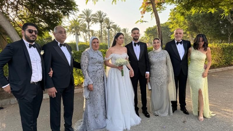 حفل زفاف نور الشربيني