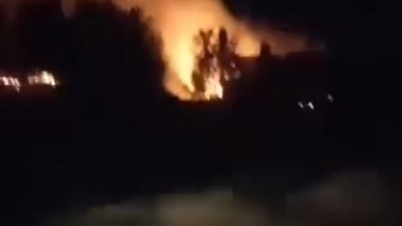 حريق منازل بسبب مشاجرة في البحيرة