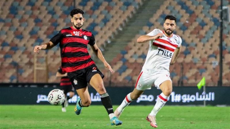 مباراة الزمالك وبلدية المحلة