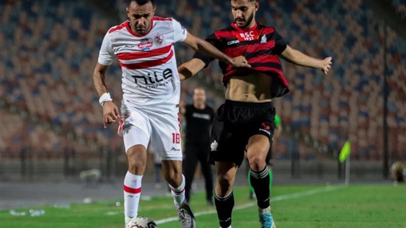 مباراة الزمالك وبلدية المحلة