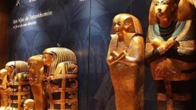 افتتاح معرض «قمة الهرم: حضارة مصر القديمة» بمتحف شنغهاي بالصين اليوم