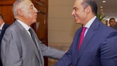وزير الشئون النيابية يؤكد لرئيس المحكمة الدستورية اعتزازه بقضاتها الأجلاء