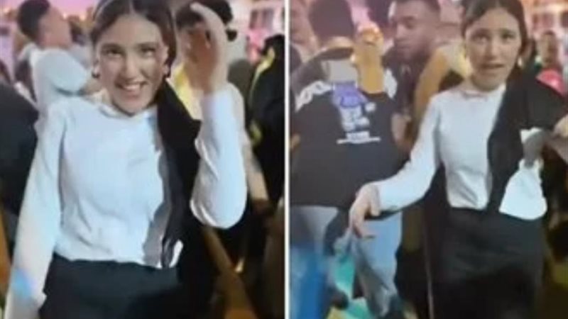 فرح سعيد صاحبة فيديو الرقص في حفلة تخرجها