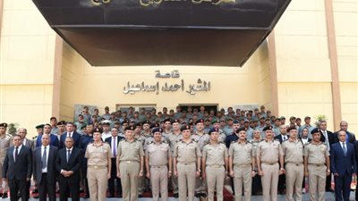 الكلية العسكرية التكنولوجية تحتفل بتخريج الدورة رقم 4 فنيين سكة حديد والدورة رقم 1 نقل نهرى
