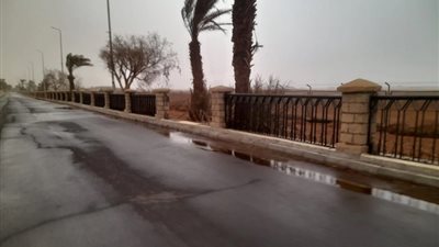 قطع الكهرباء عن مدينة أبو سمبل السياحية بسبب سوء الأحوال الجوية