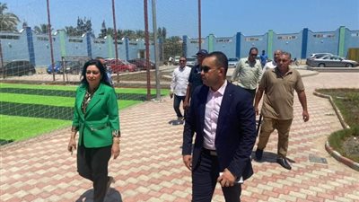 رئيس جهاز تنمية مدينة دمياط الجديدة يتفقد مستشفى الصحة النفسية