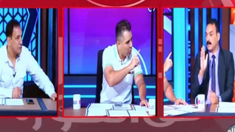 مشادة بين عمرو الحديدي وعفت نصار