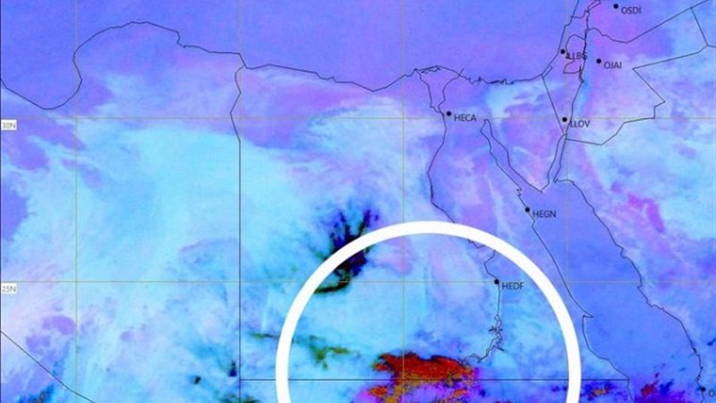 سوء الأحوال الجوية في أبو سمبل