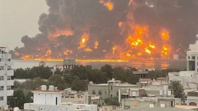الضربة الإسرائيلية على ميناء الحديدة